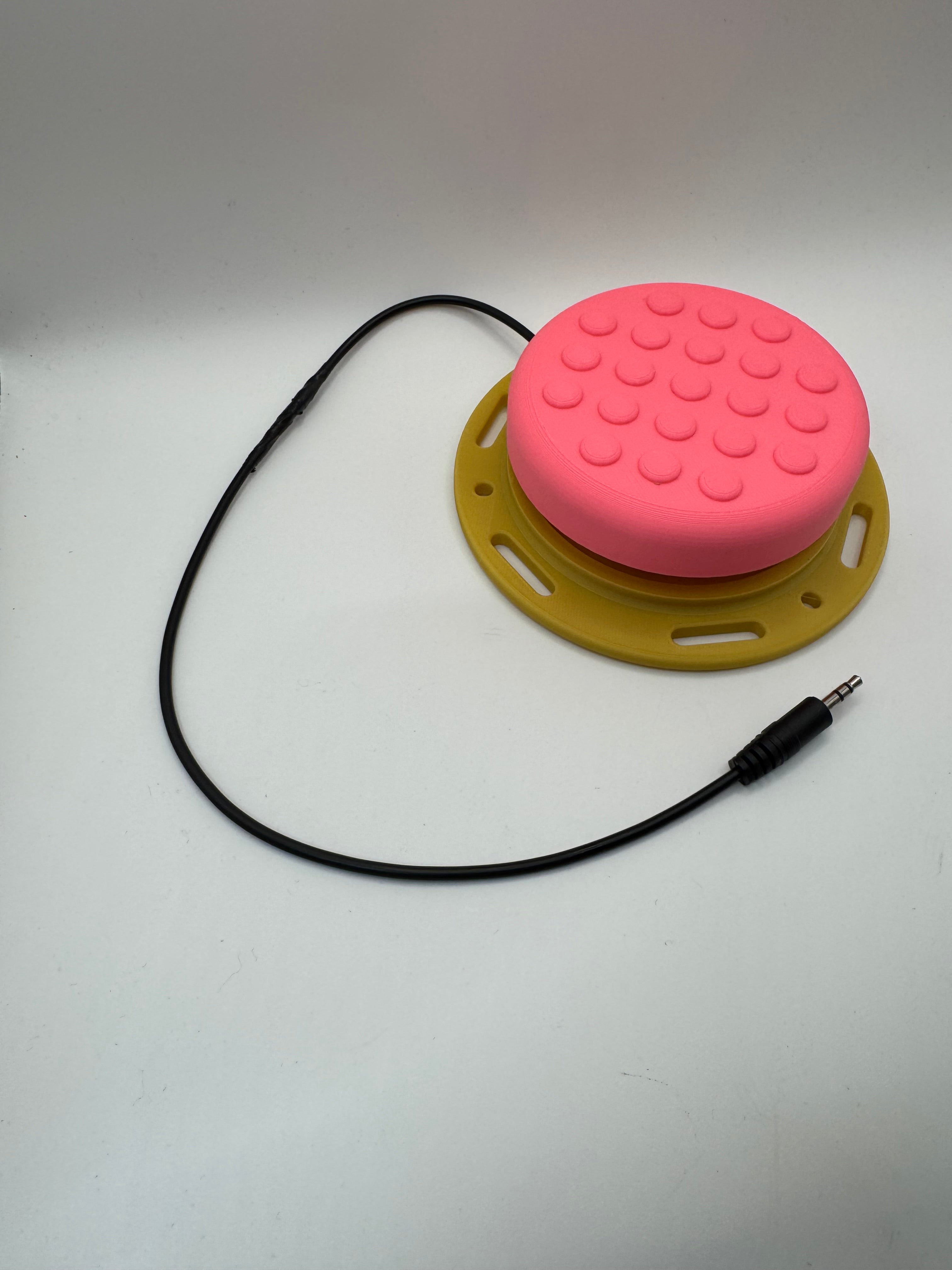 Textured switch button big