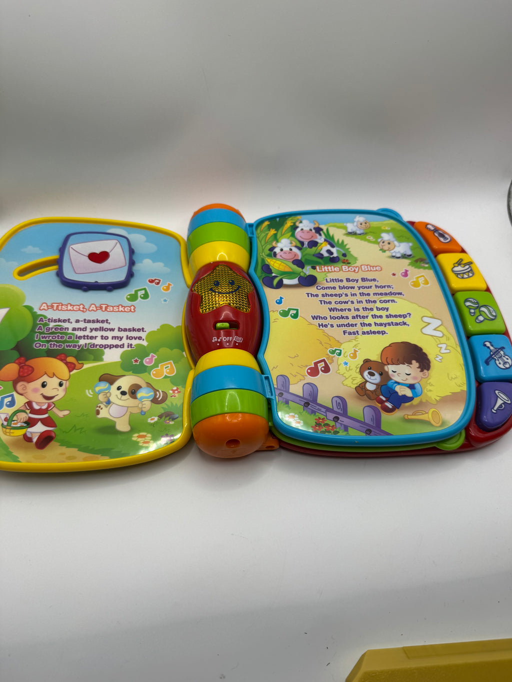 VTech Musical Nursery Rhymes Book Baby Educational Learning Toy Nursery Songs