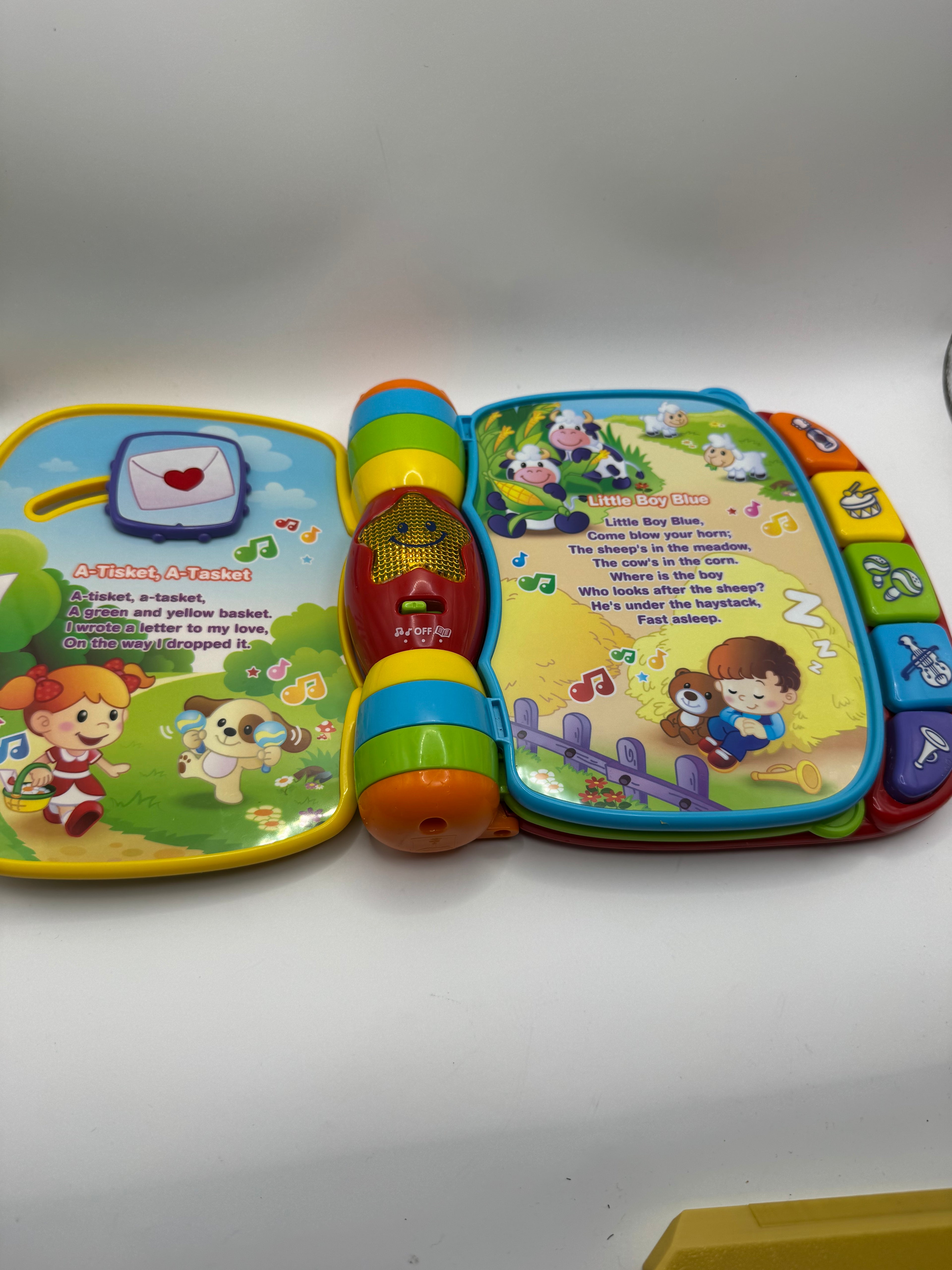 VTech Musical Nursery Rhymes Book Baby Educational Learning Toy Nursery Songs