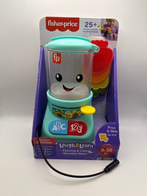 Adaptive Toy Switch adapted Laugh and Learn counting and colors smoothie maker