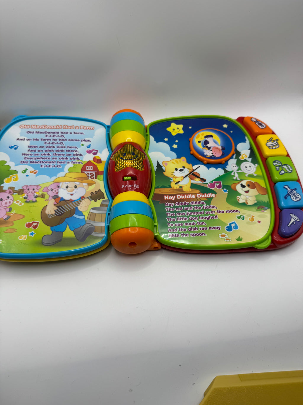 VTech Musical Nursery Rhymes Book Baby Educational Learning Toy Nursery Songs