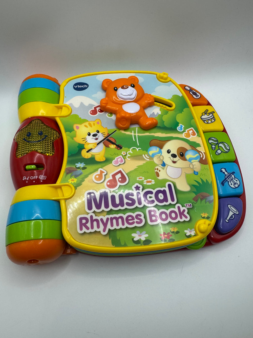 VTech Musical Nursery Rhymes Book Baby Educational Learning Toy Nursery Songs