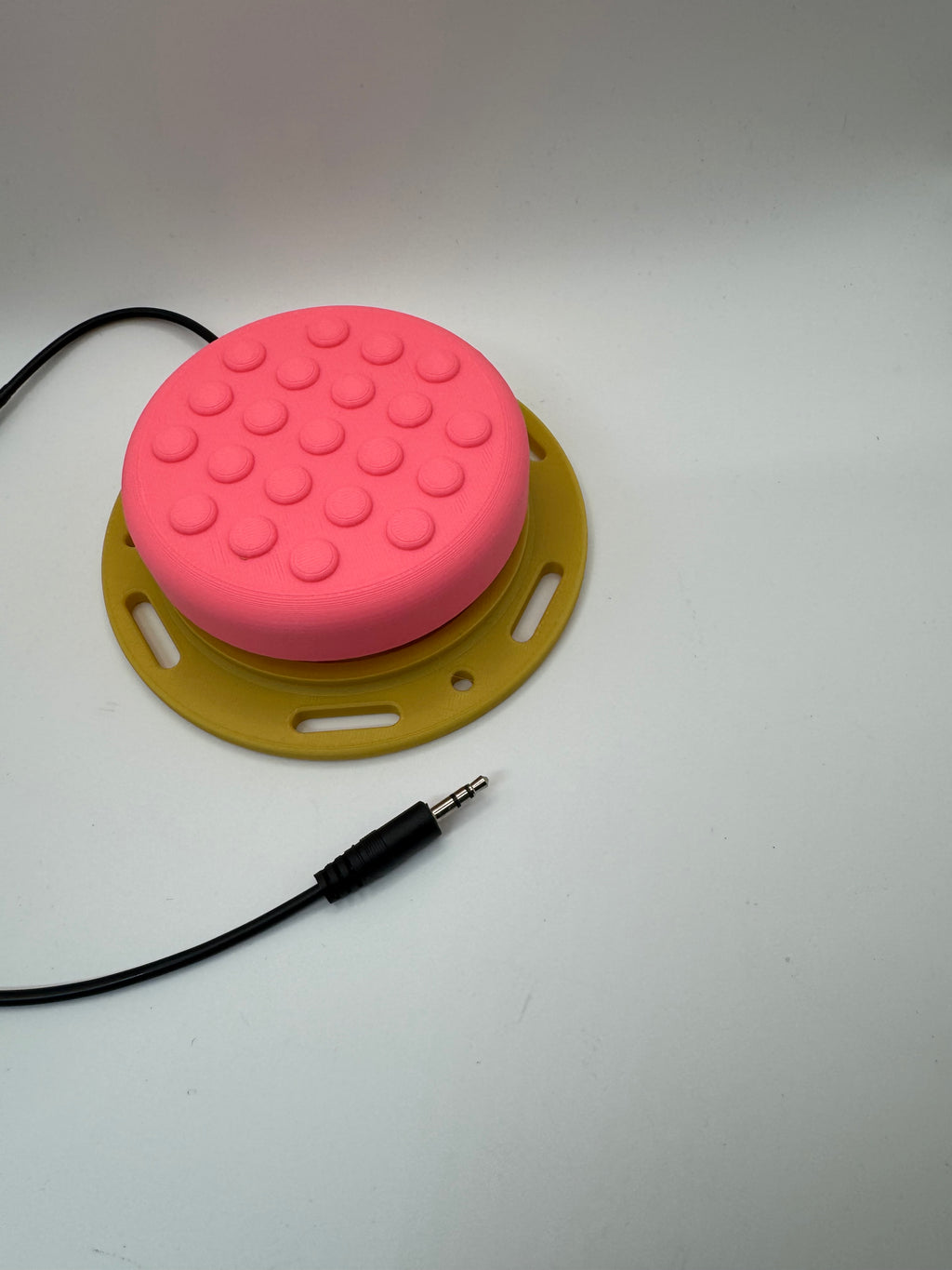 Textured switch button big