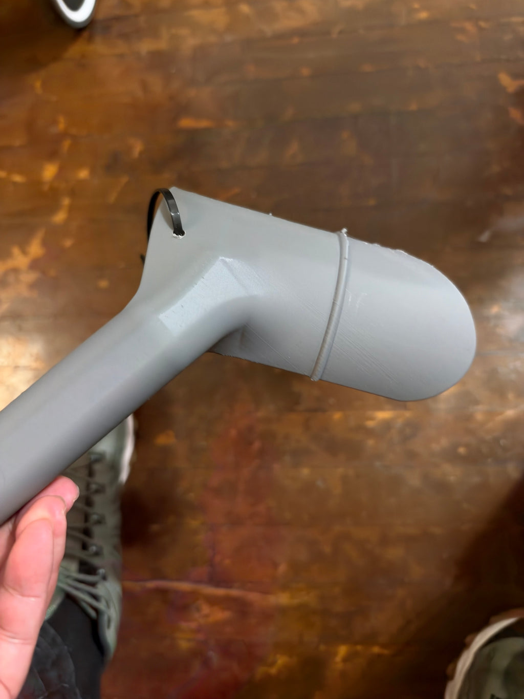 Sock assist handle left hand