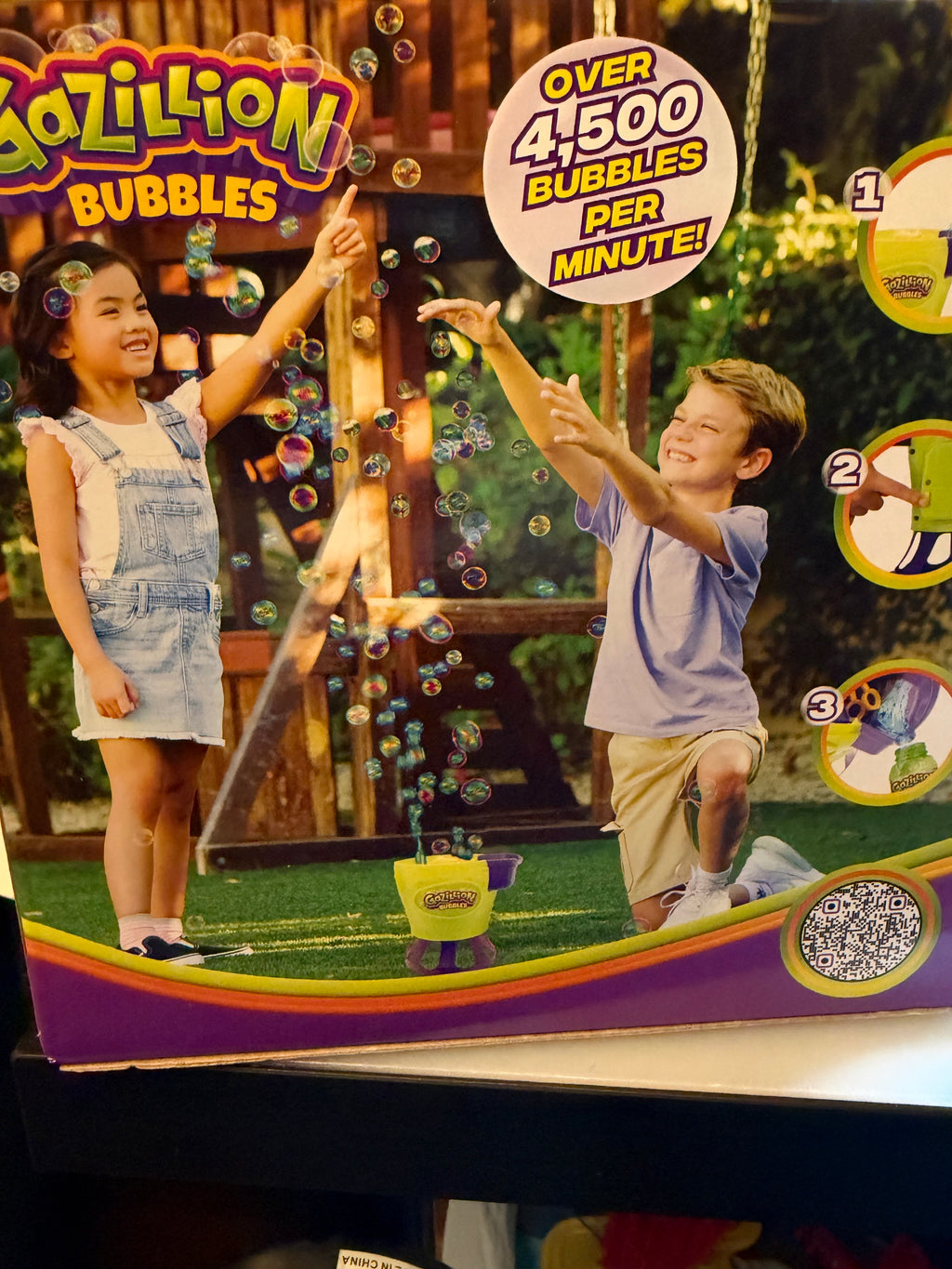 Gazillion bubble tornado