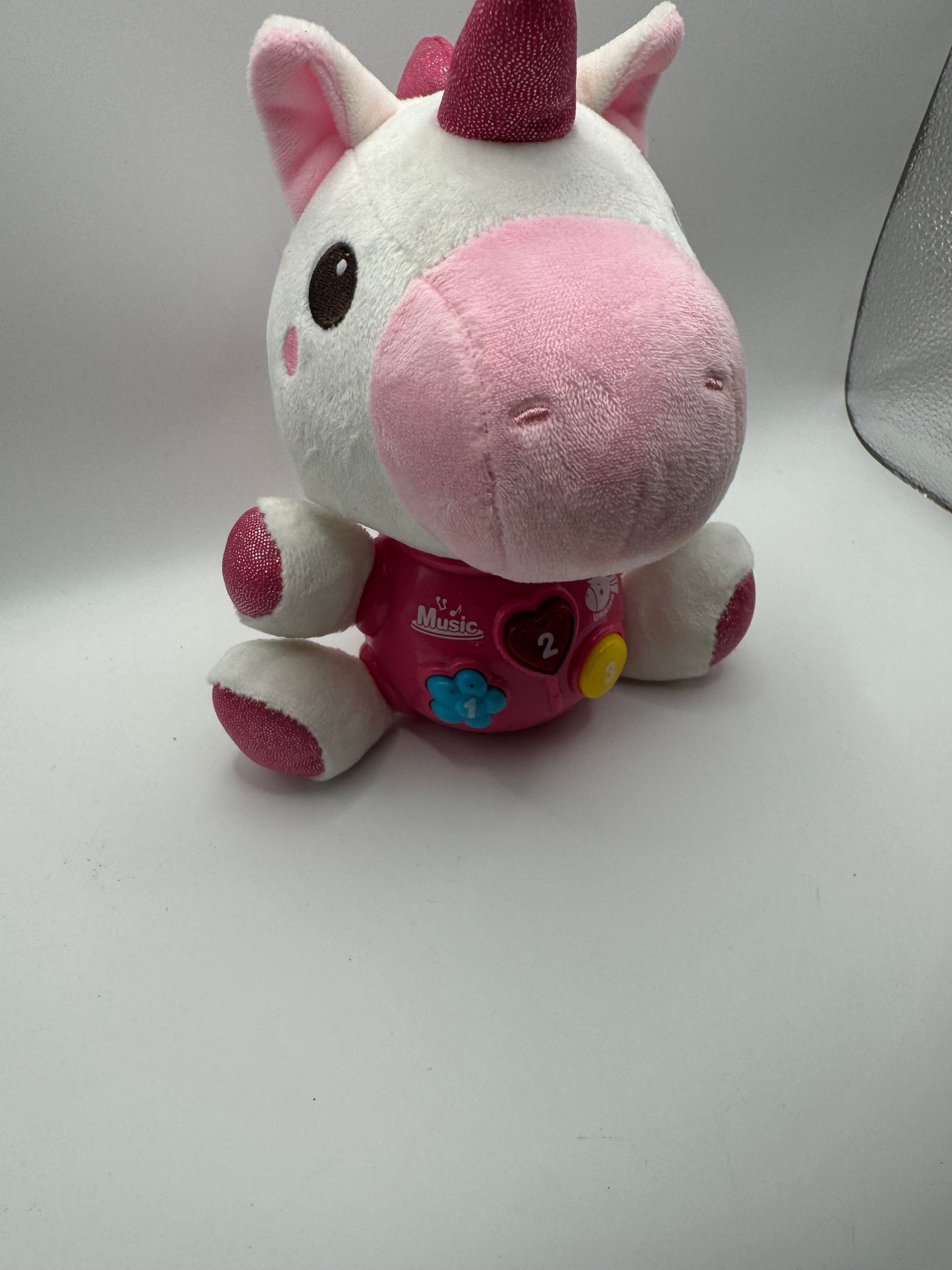 Switch adapted Vanmor iPlay iLearn Baby Unicorn Musical Toy Lights Sound 0-18 mos Nursery