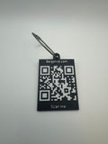 Custom 3D bicolor QR code