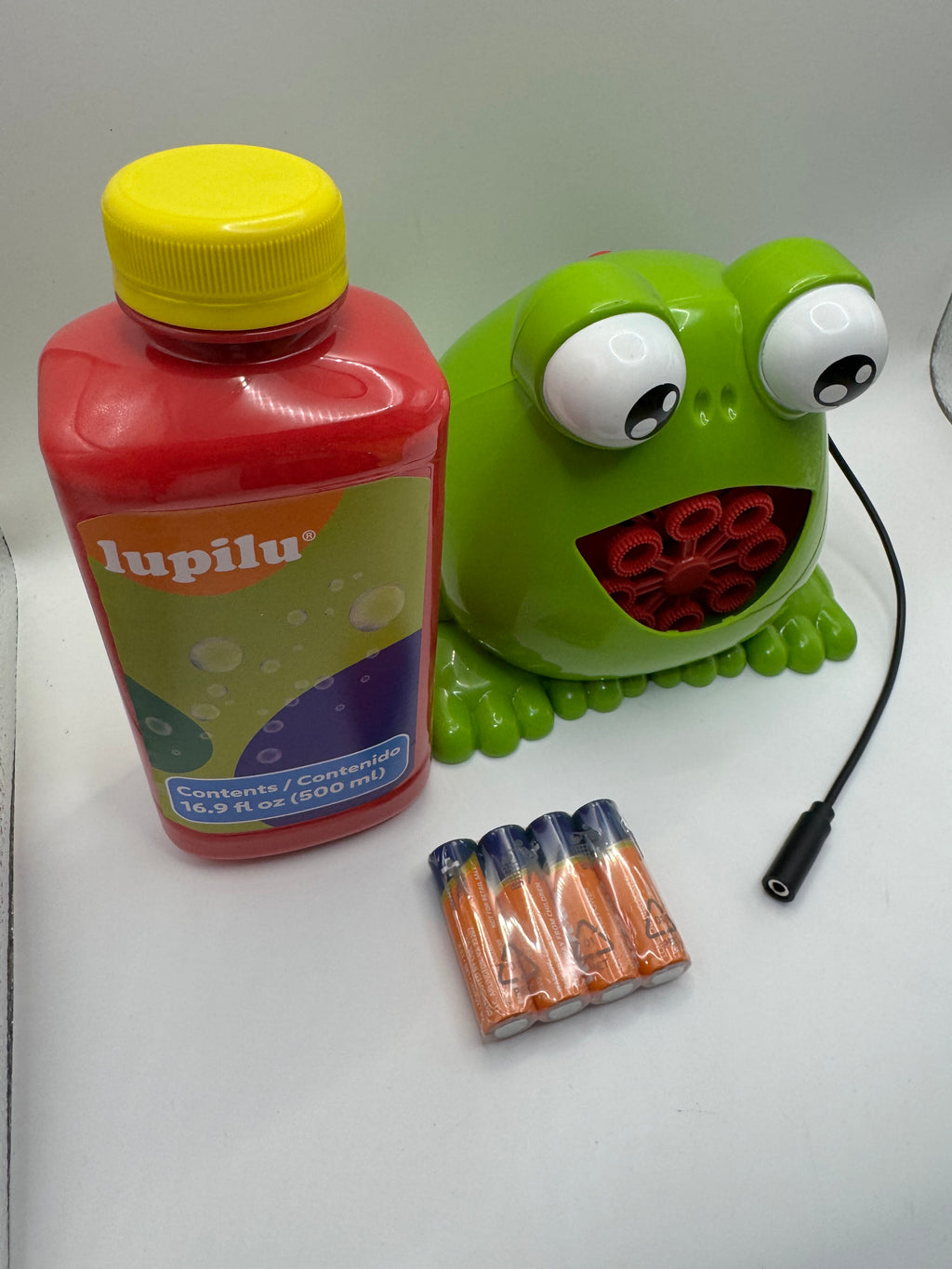 Switch modified lupilo bubble machine frog