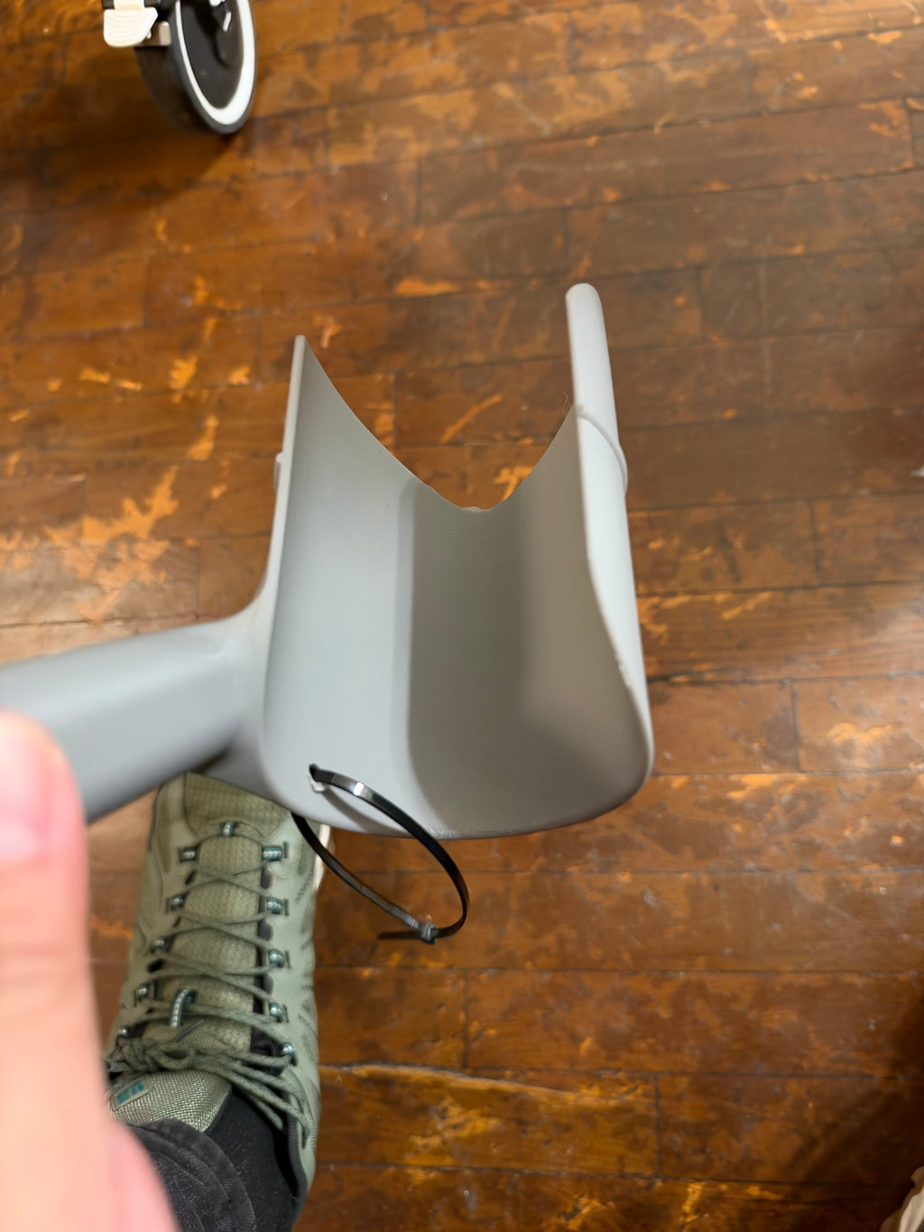 Sock assist handle left hand