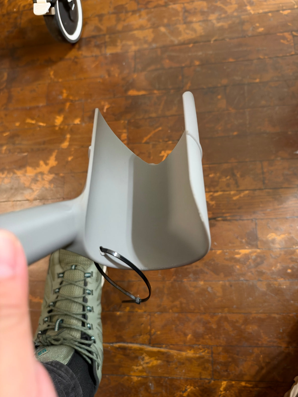 Sock assist handle left hand
