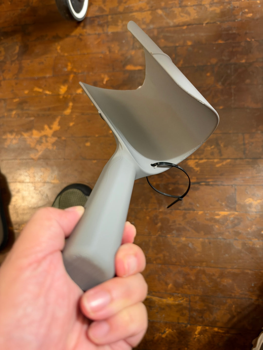 Sock assist handle left hand