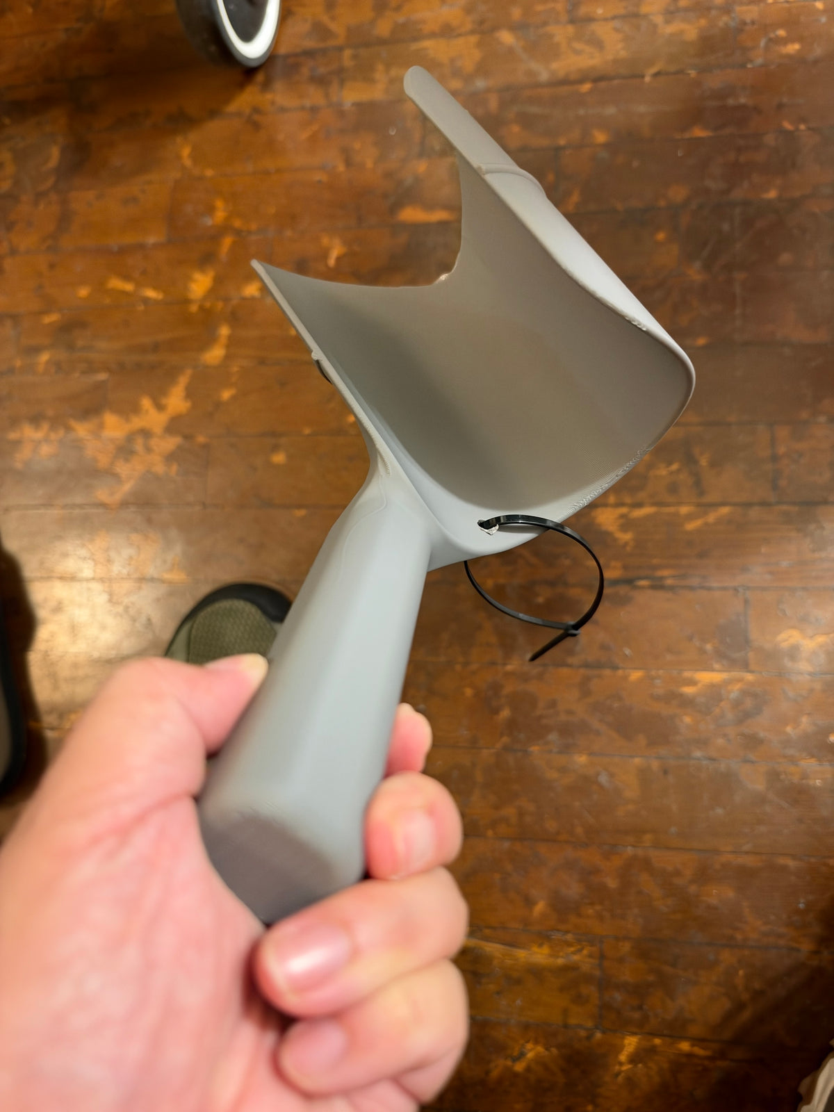 Sock assist handle left hand