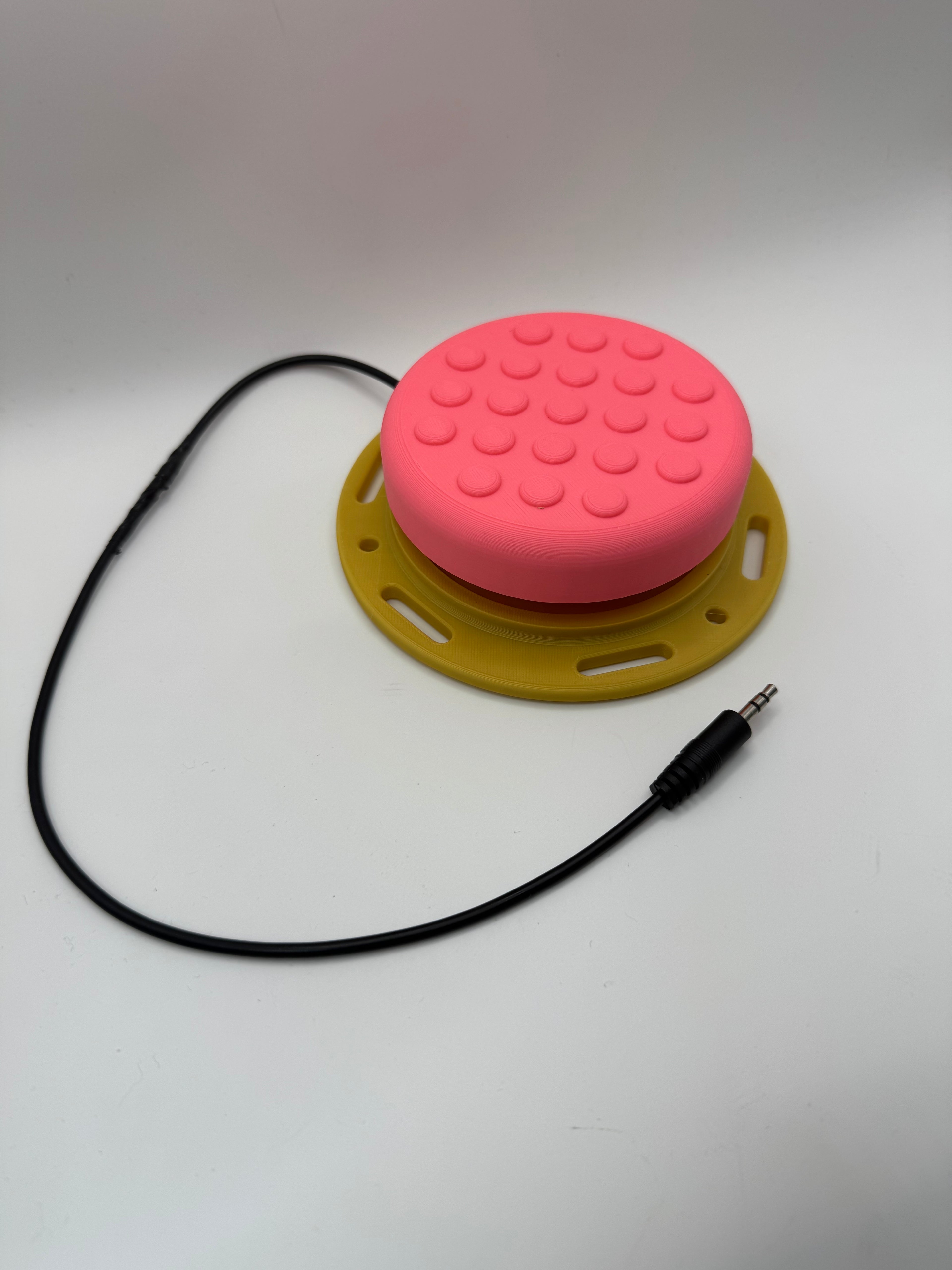 Textured switch button big