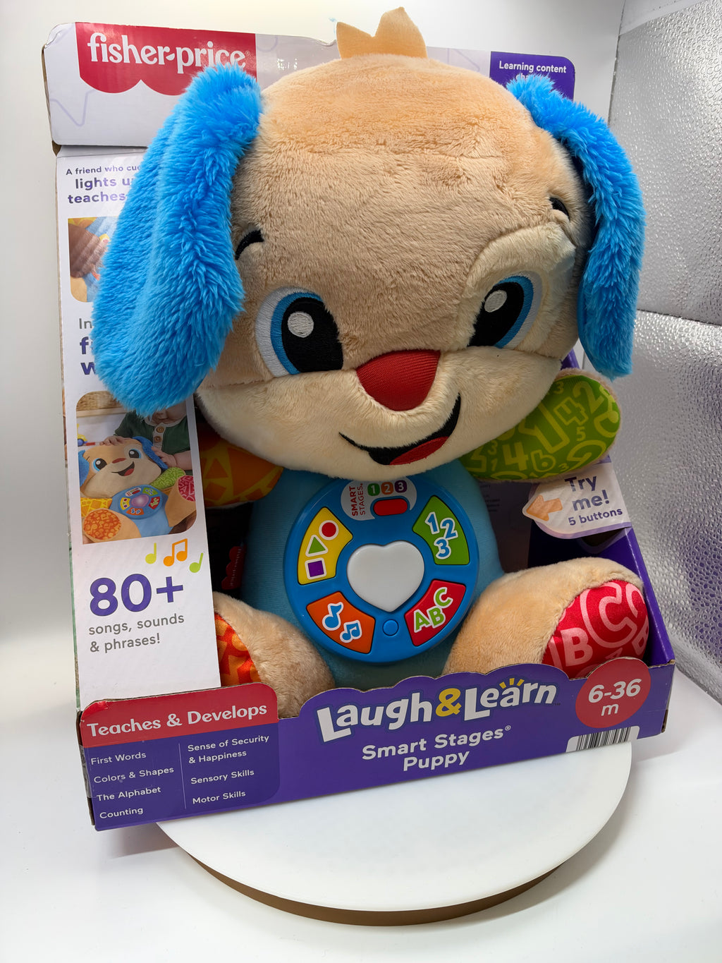 Fisher price laugh and learn smart stages puppy