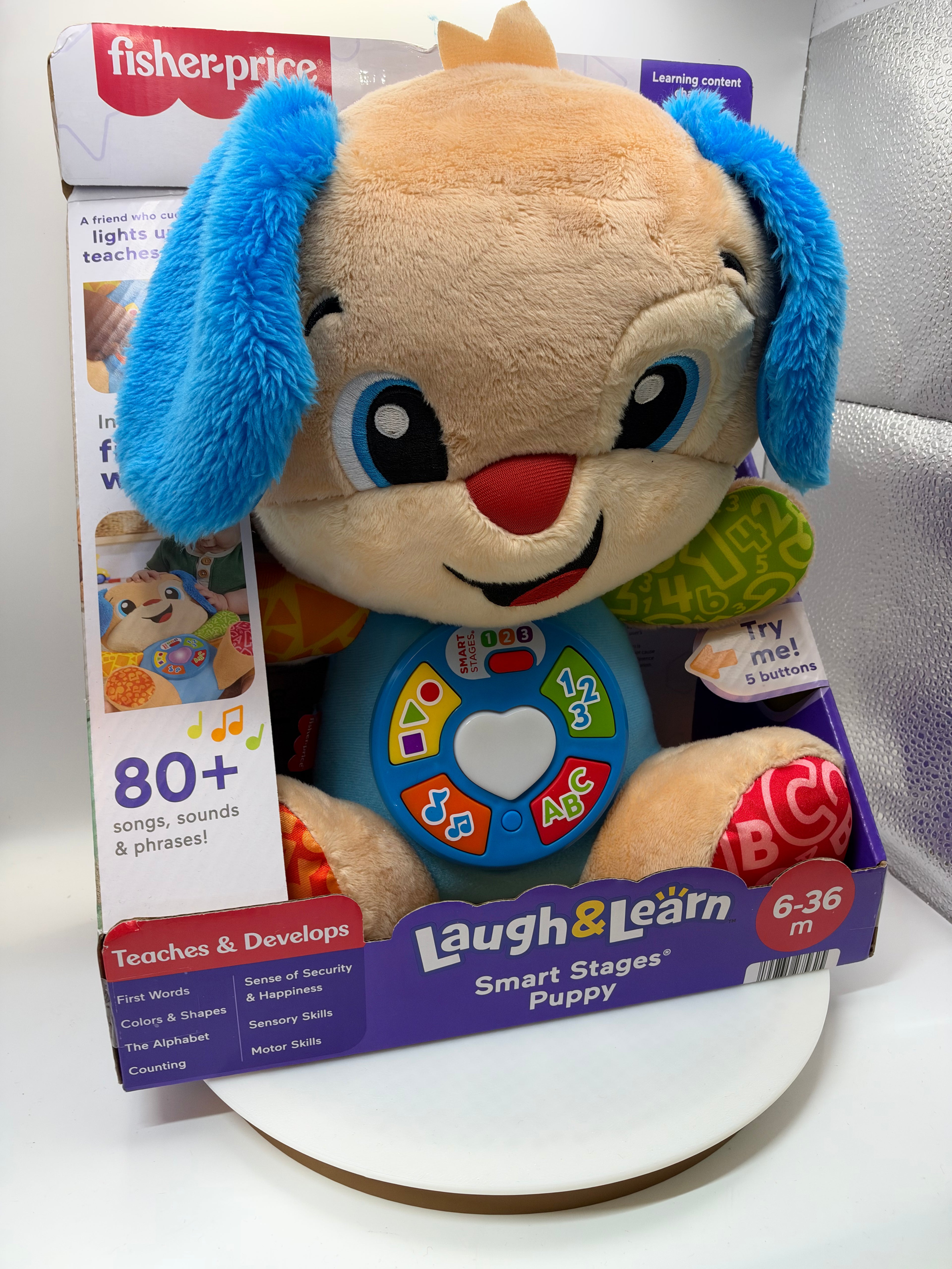 Fisher price laugh and learn smart stages puppy
