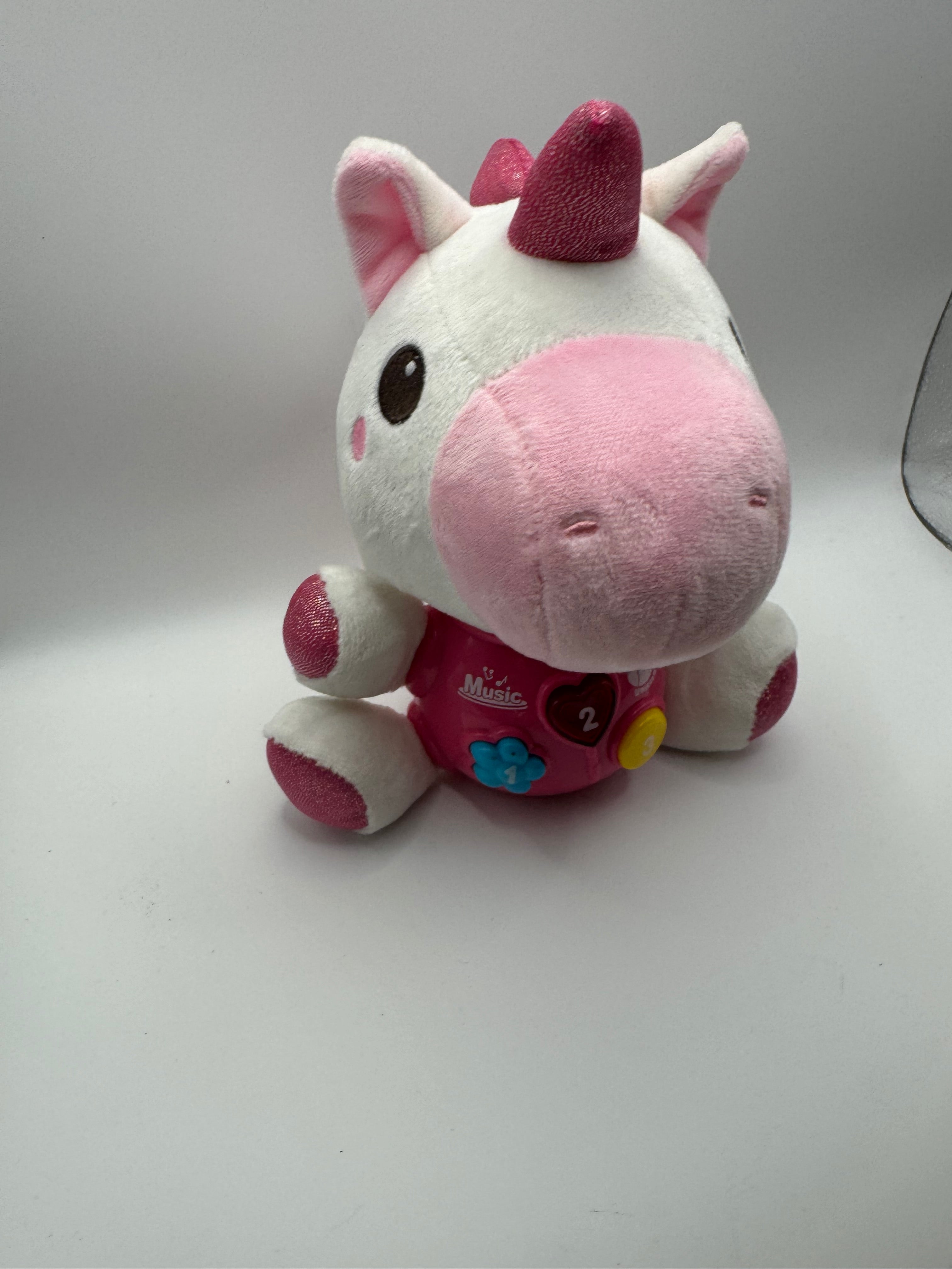 Switch adapted Vanmor iPlay iLearn Baby Unicorn Musical Toy Lights Sound 0-18 mos Nursery