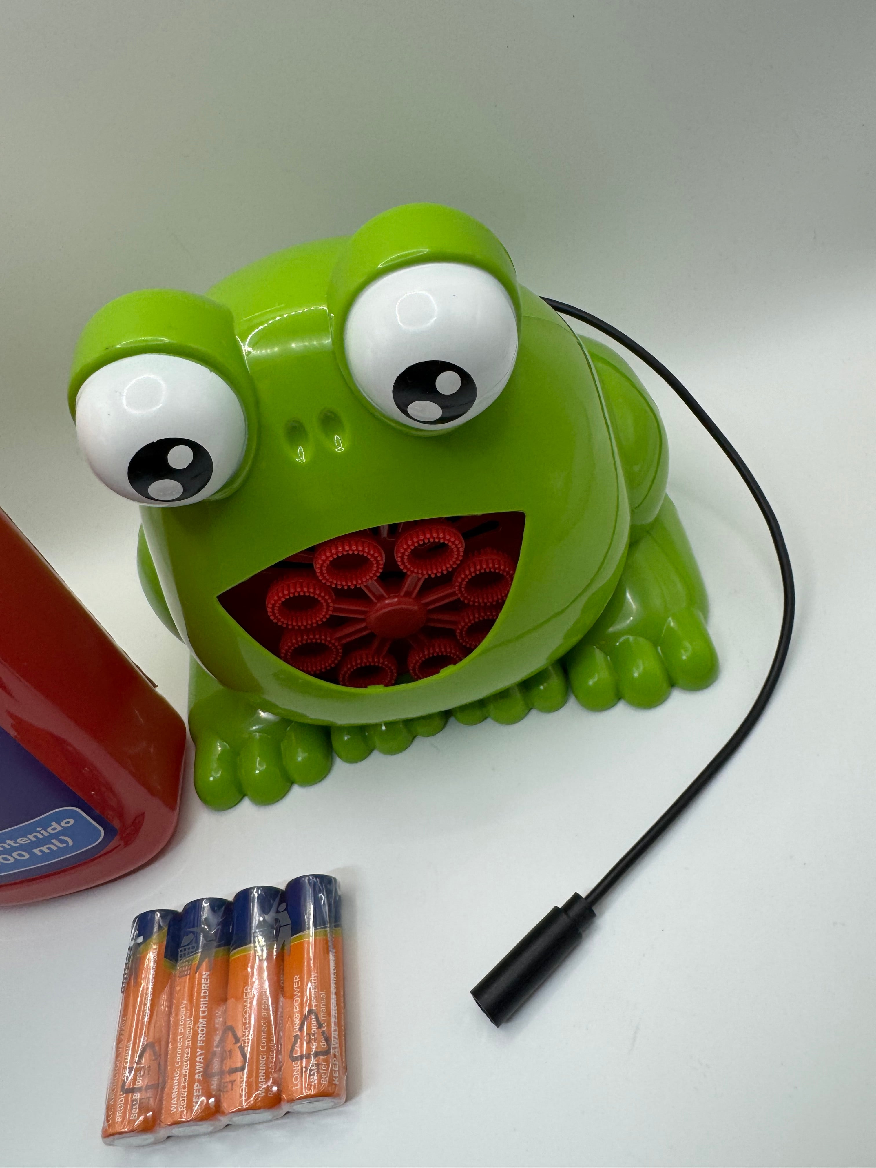 Switch modified lupilo bubble machine frog