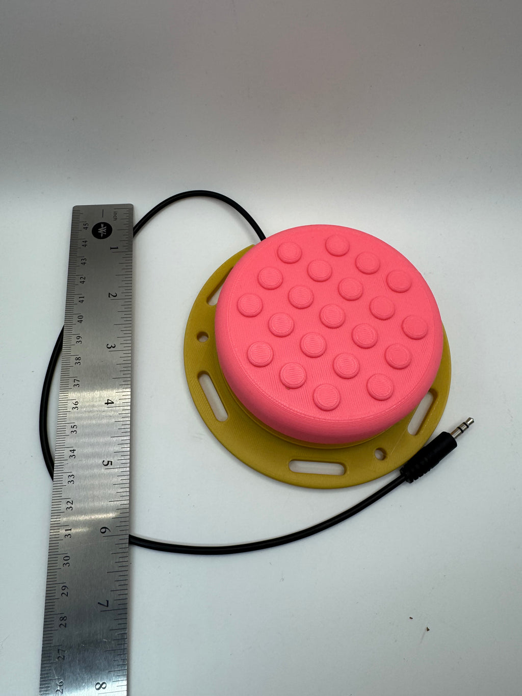 Textured switch button big