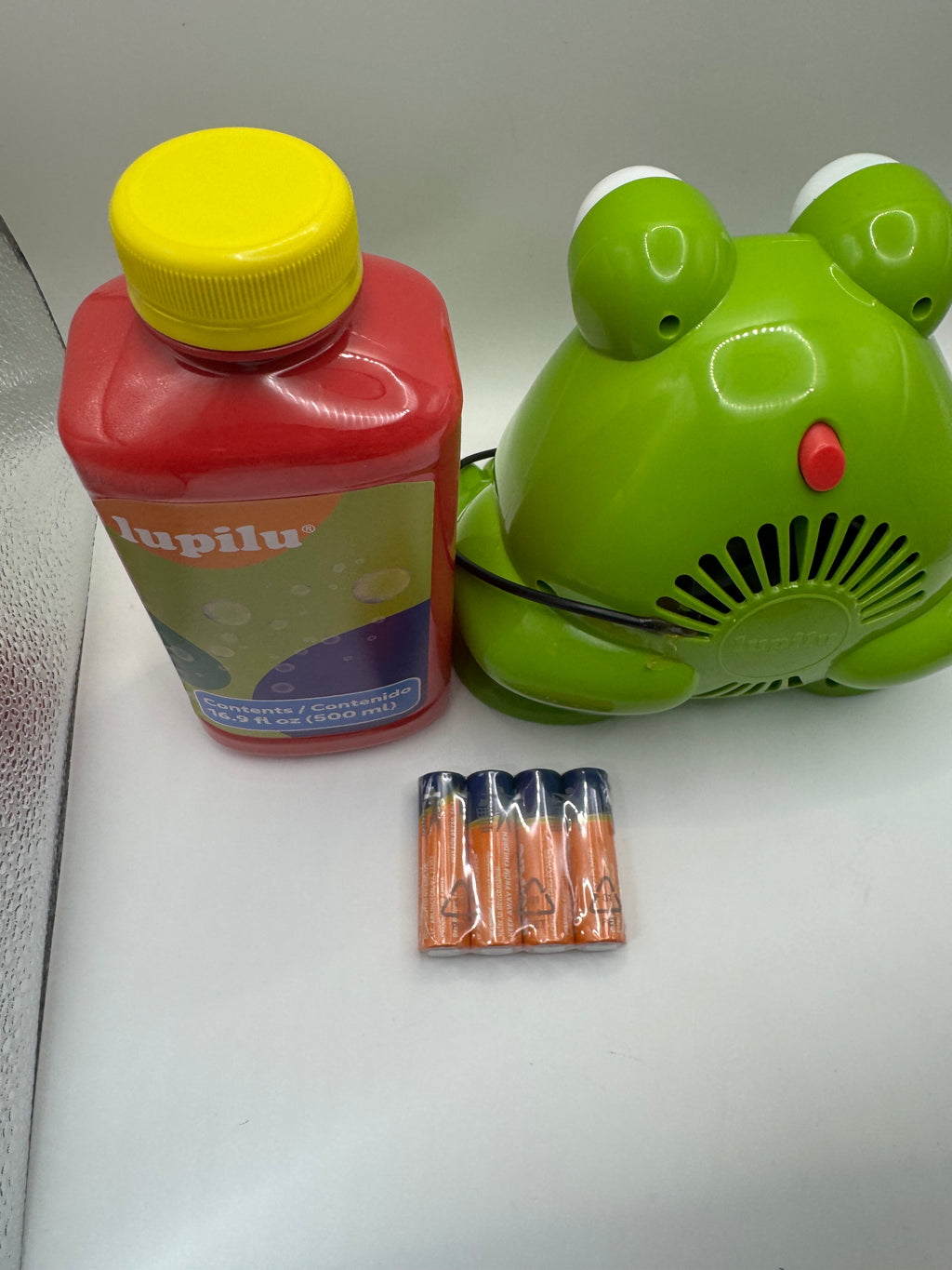 Switch modified lupilo bubble machine frog