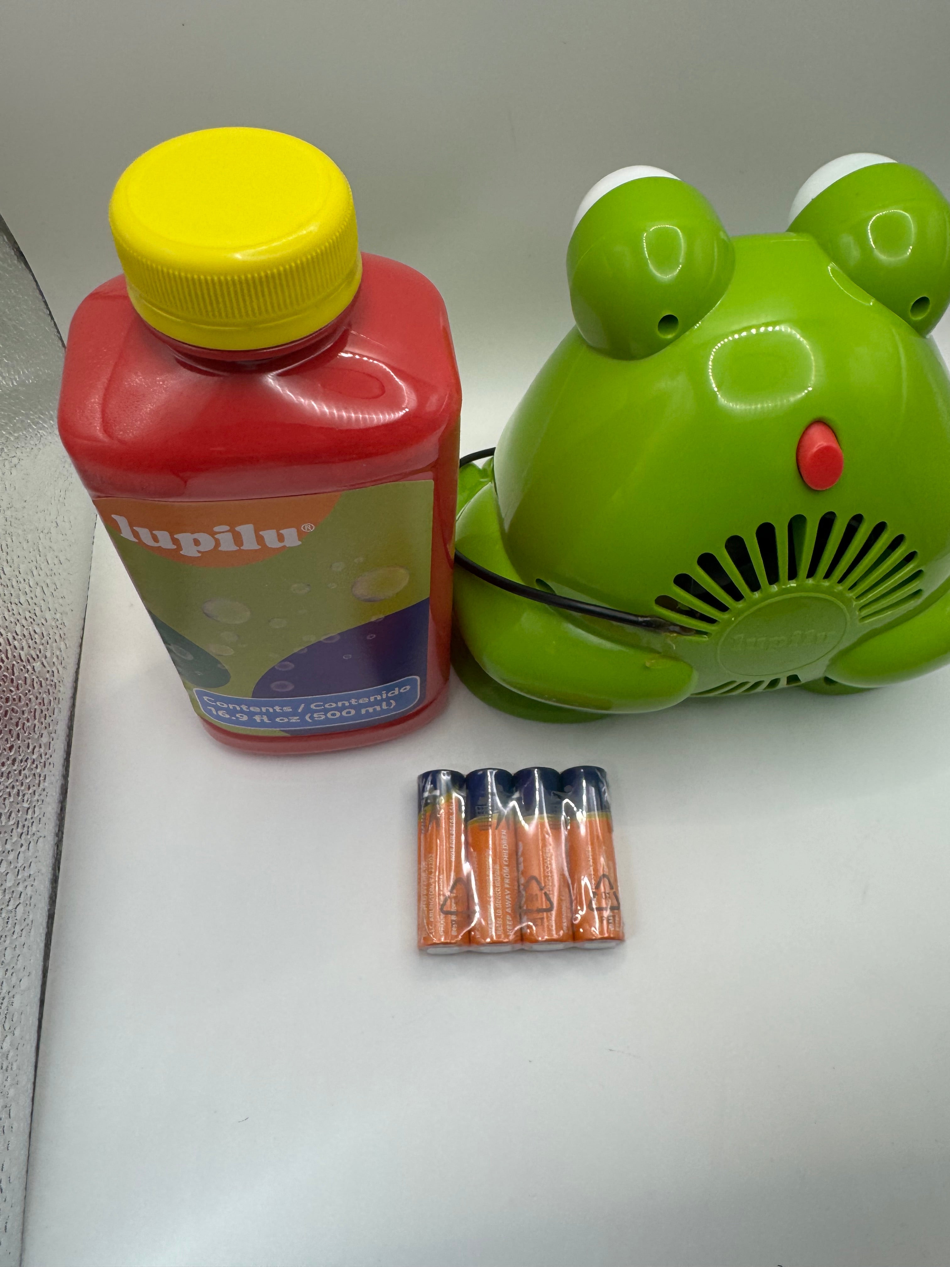 Switch modified lupilo bubble machine frog