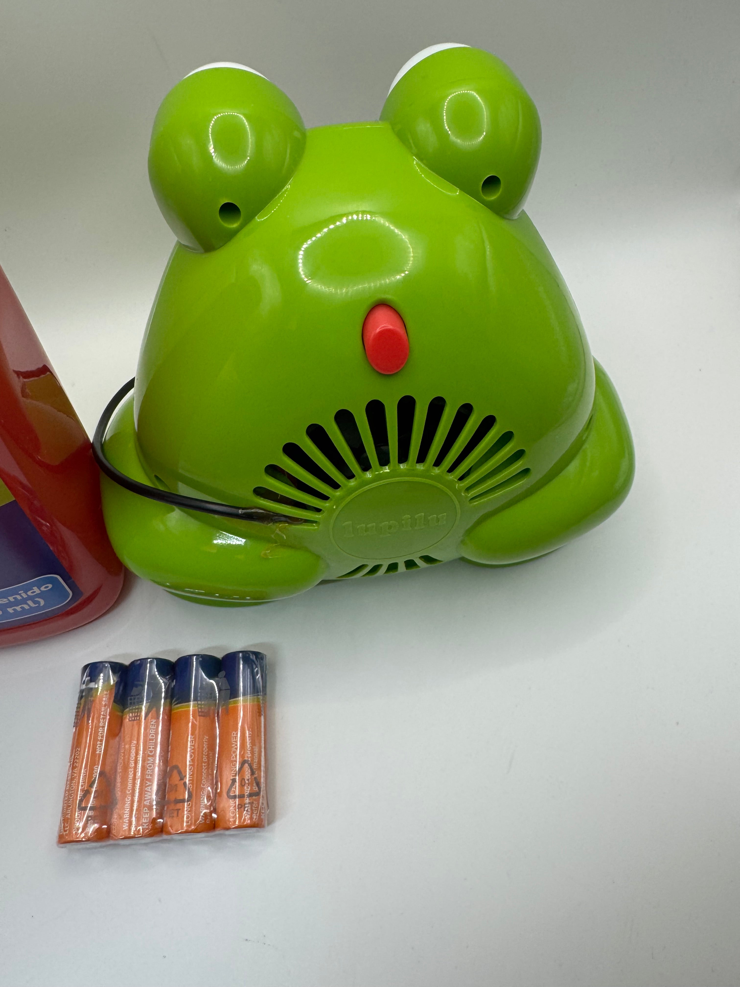 Switch modified lupilo bubble machine frog