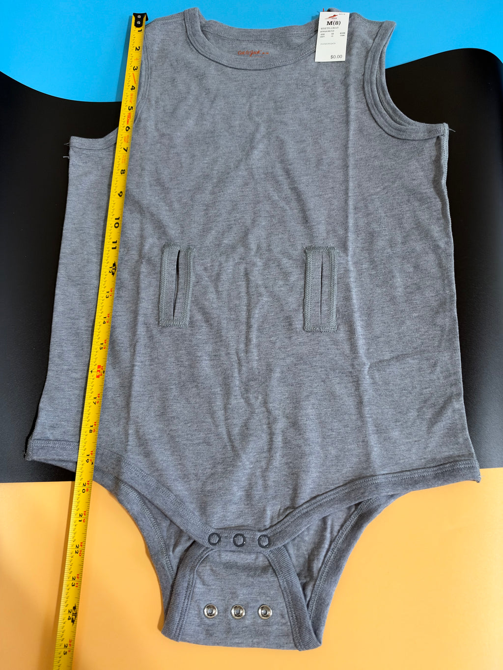 Kids adaptive Tank bodysuit - cat & jack