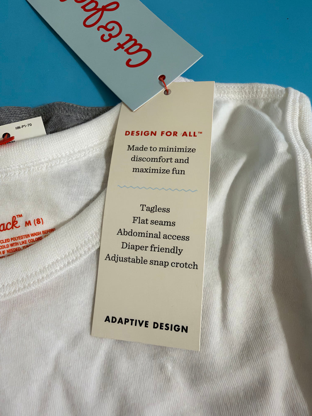 Kids adaptive Tank bodysuit - cat & jack