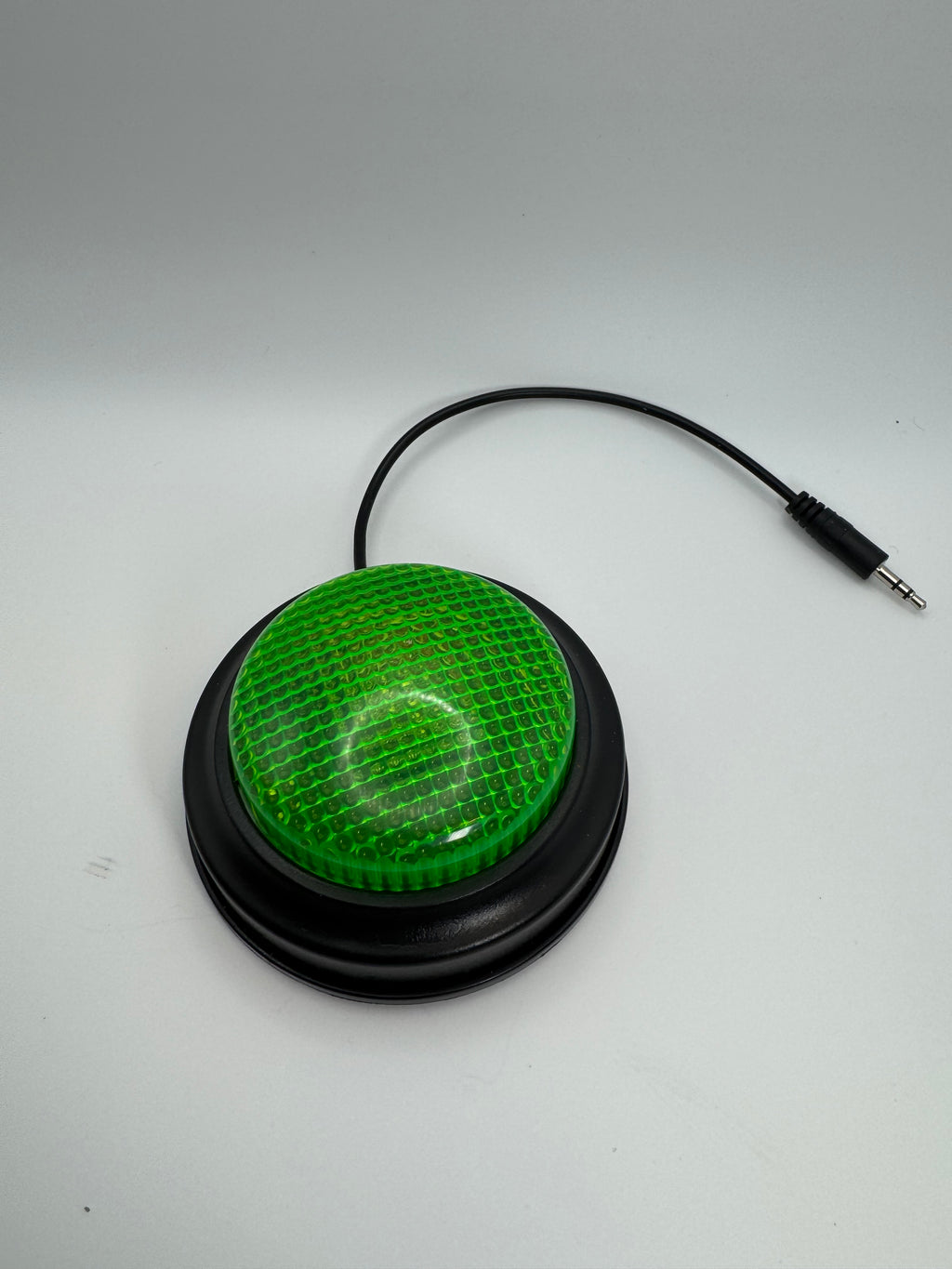 Green Push button switch with voice record and play back