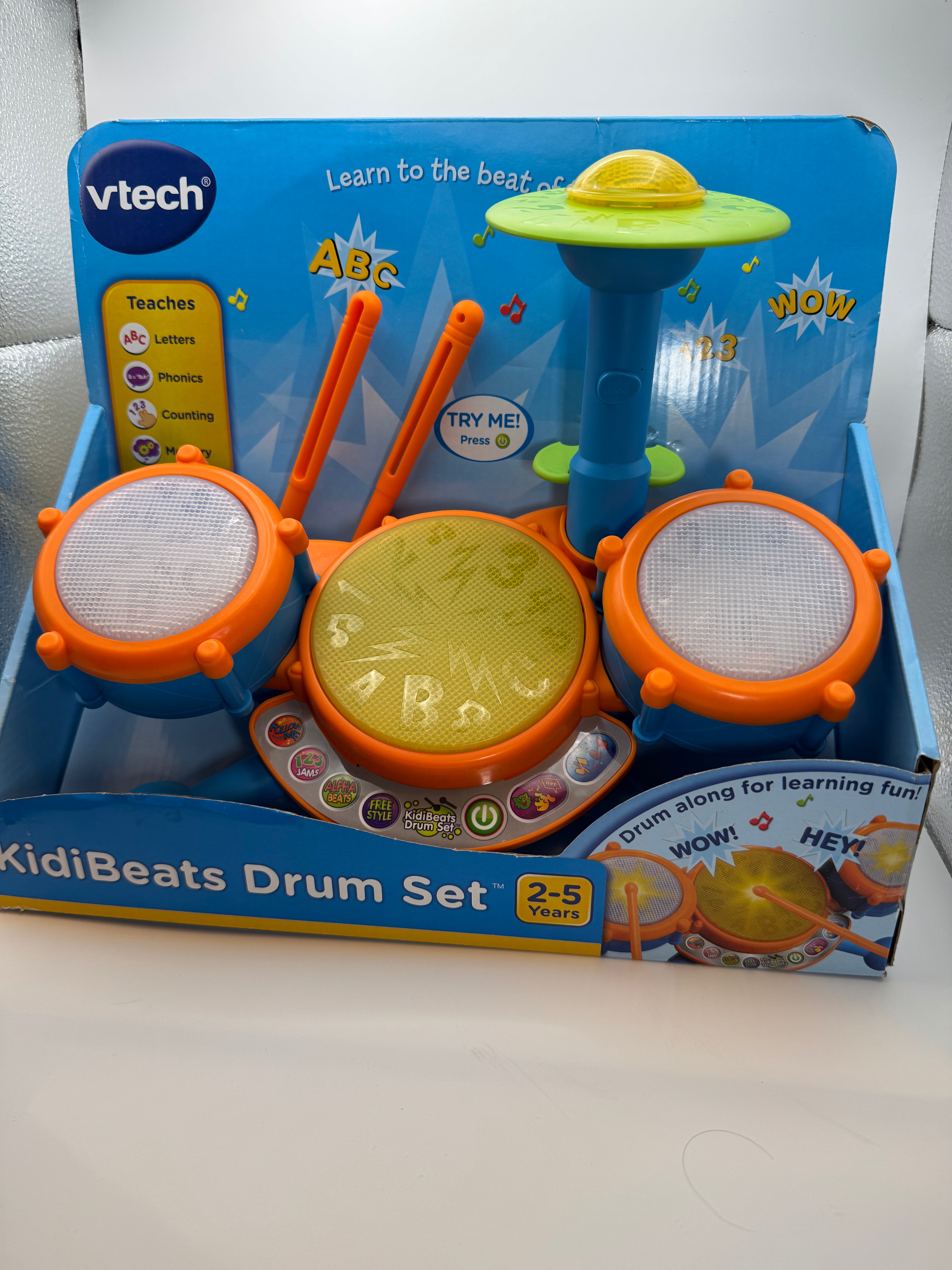 Vtech kidibeats drum set