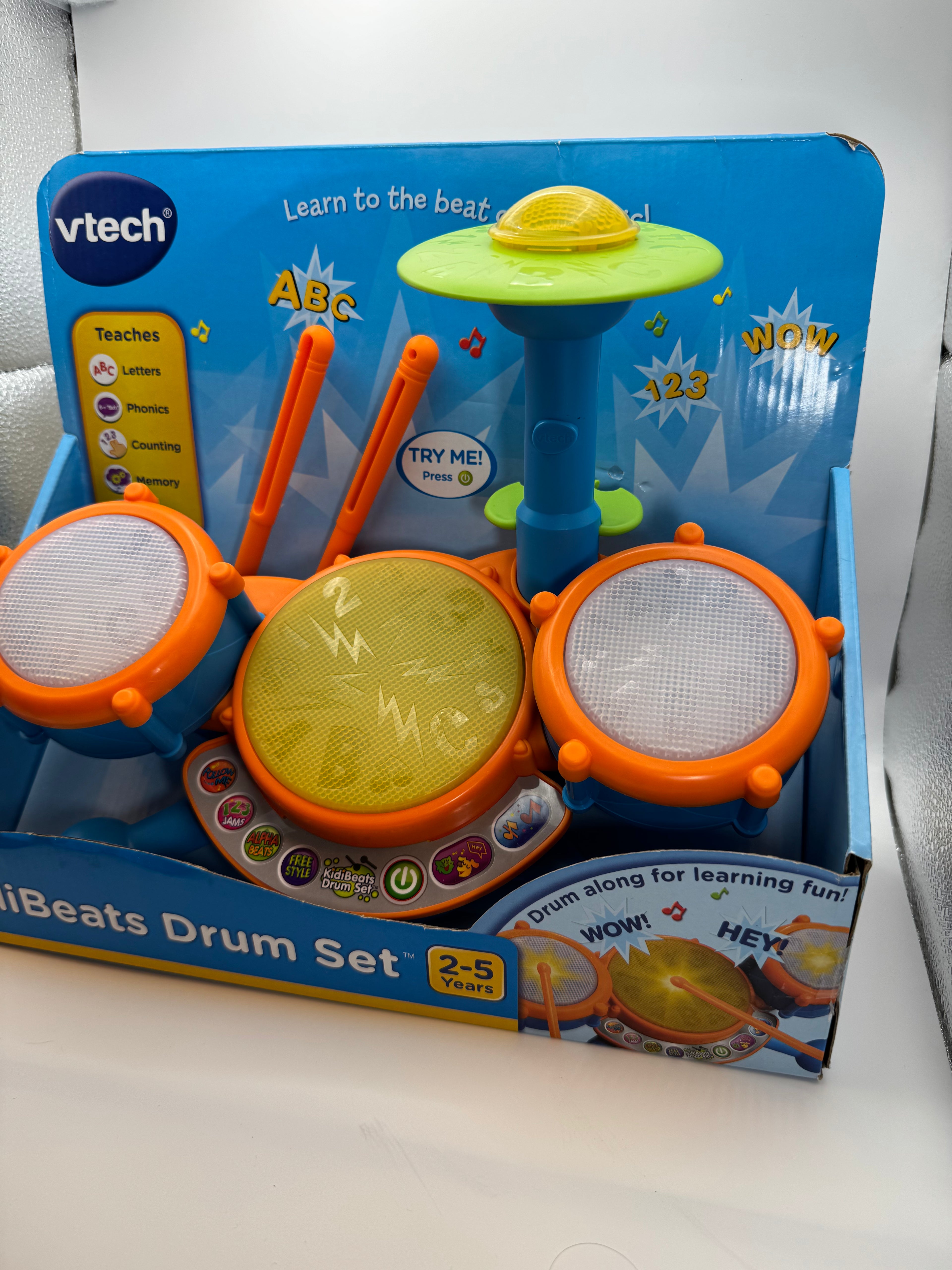 Vtech kidibeats drum set