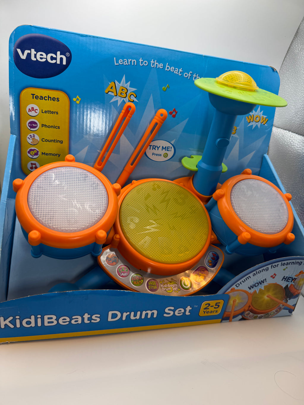 Vtech kidibeats drum set