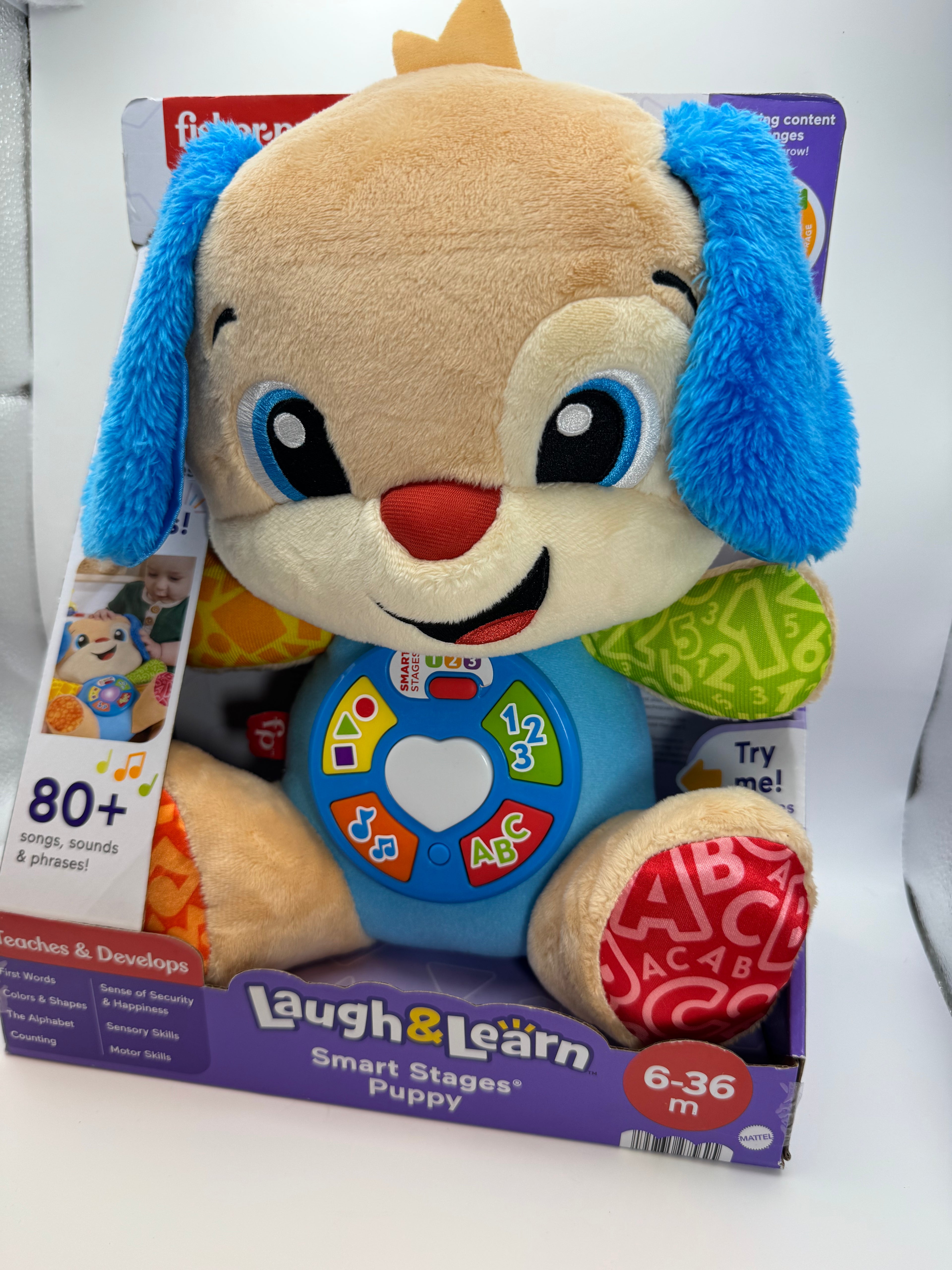 Fisher price laugh and learn smart stages puppy