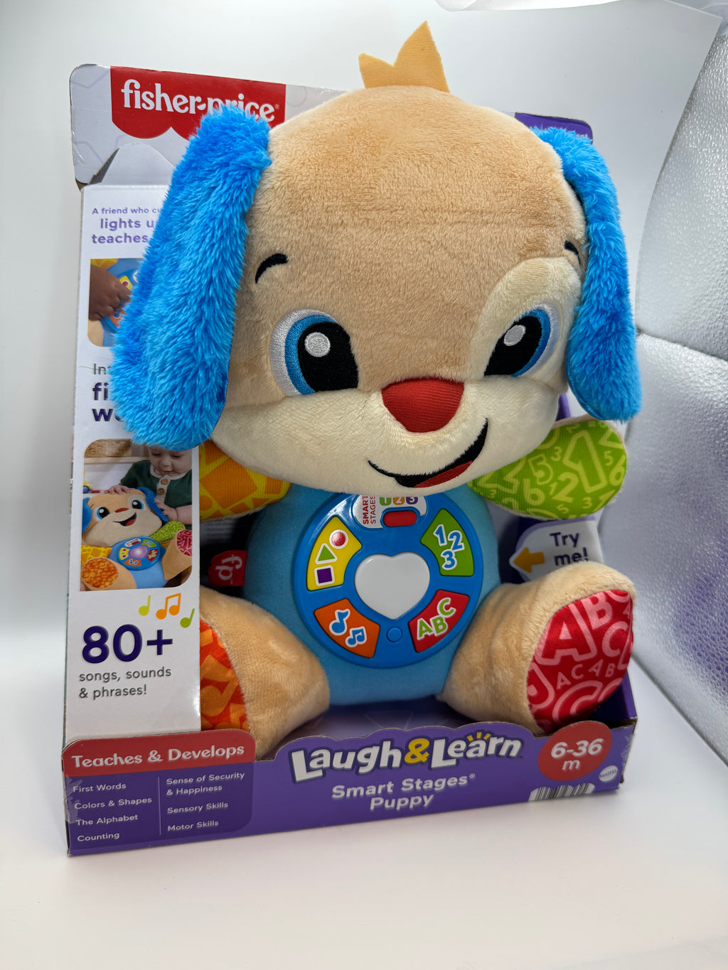 Fisher price laugh and learn smart stages puppy