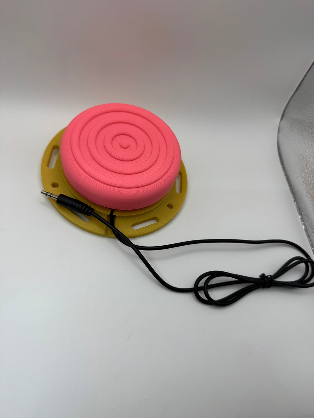 Textured switch button big