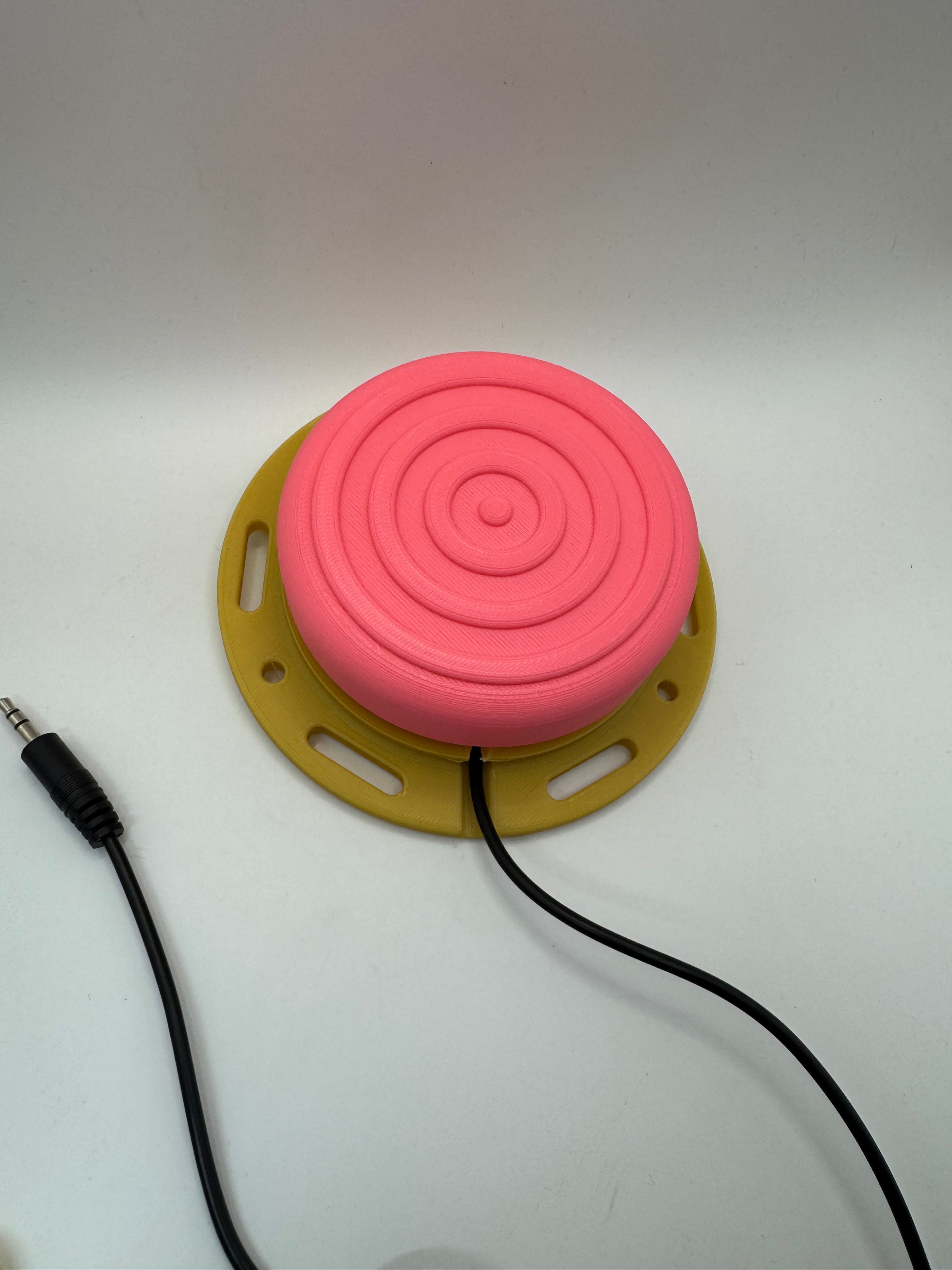 Textured switch button big