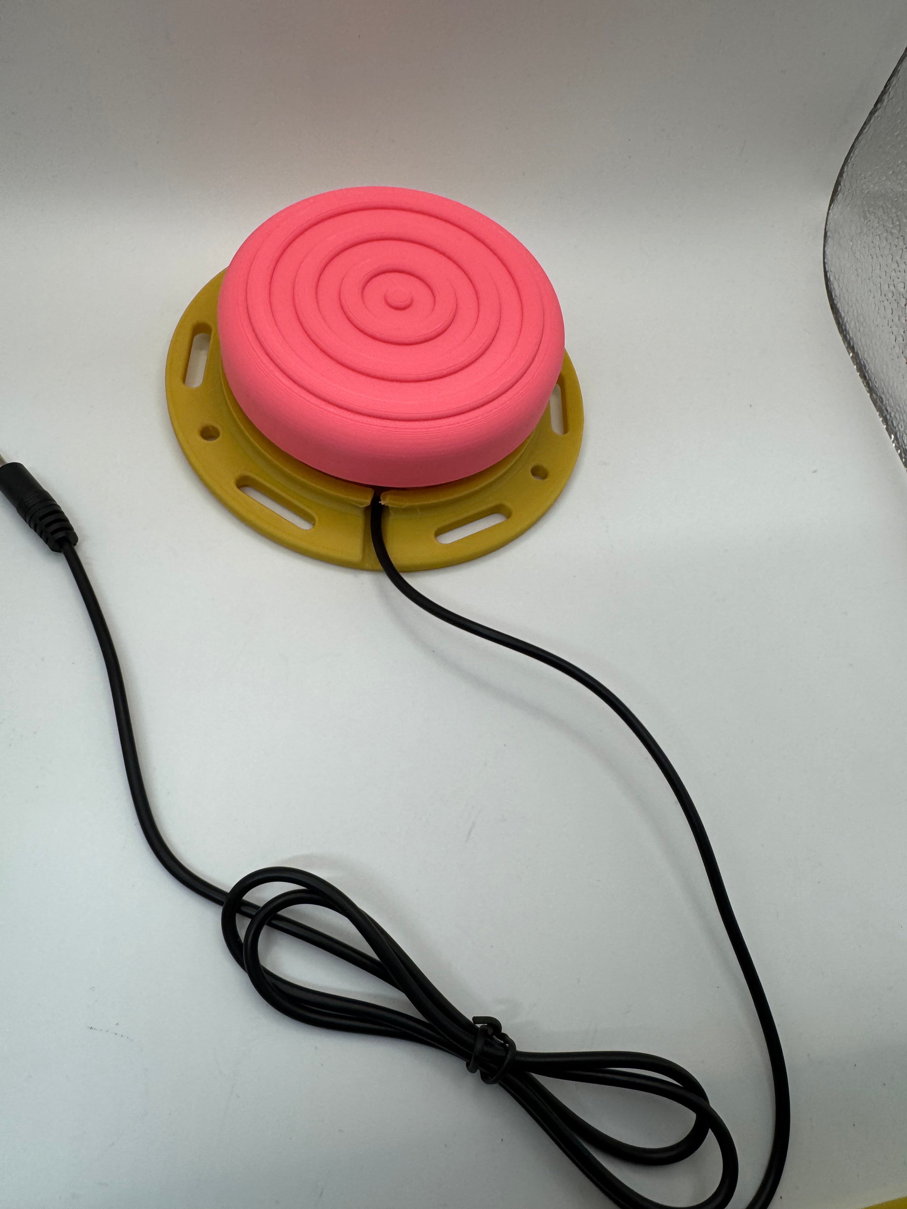 Textured switch button big