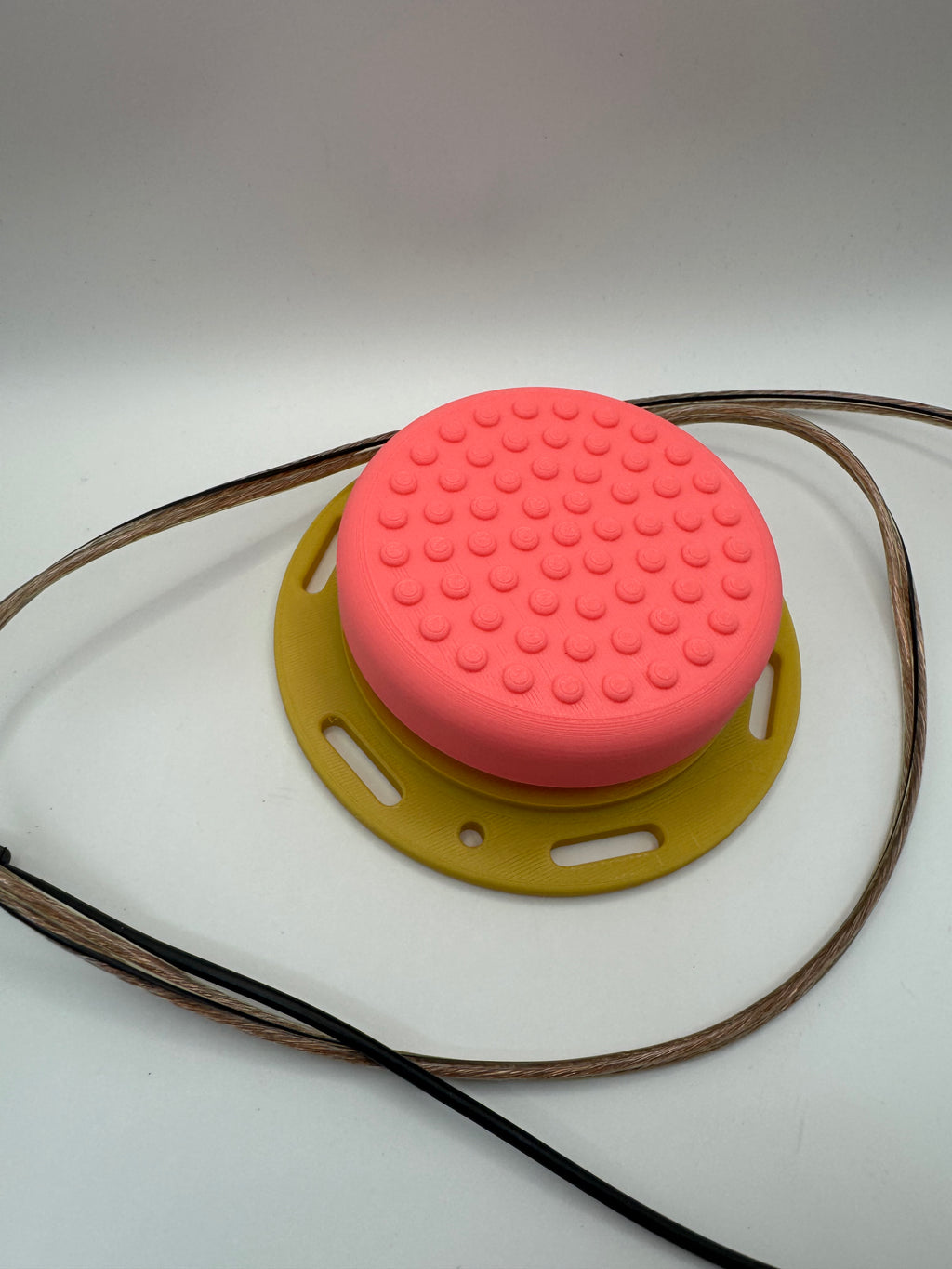 Textured switch button big