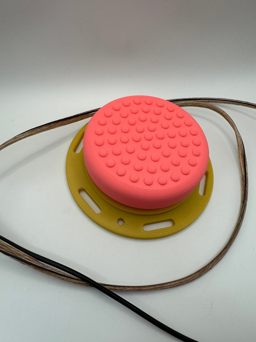 Textured switch button big