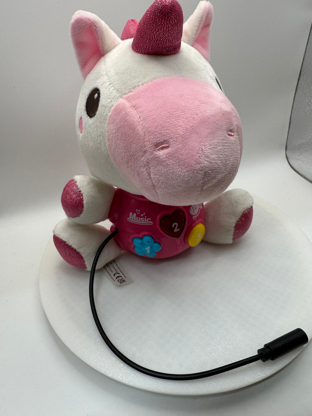 Switch adapted Vanmor iPlay iLearn Baby Unicorn Musical Toy Lights Sound 0-18 mos Nursery