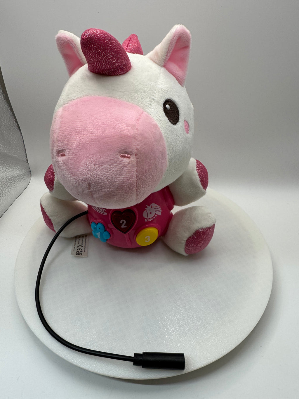 Switch adapted Vanmor iPlay iLearn Baby Unicorn Musical Toy Lights Sound 0-18 mos Nursery