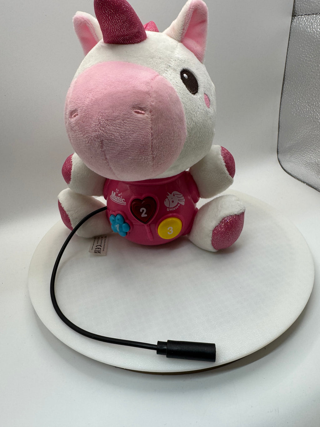 Switch adapted Vanmor iPlay iLearn Baby Unicorn Musical Toy Lights Sound 0-18 mos Nursery