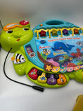 Switch adapted VTech Touch and Teach Sea Turtle Interactive Learning Book