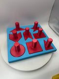 Montessori shapes match
