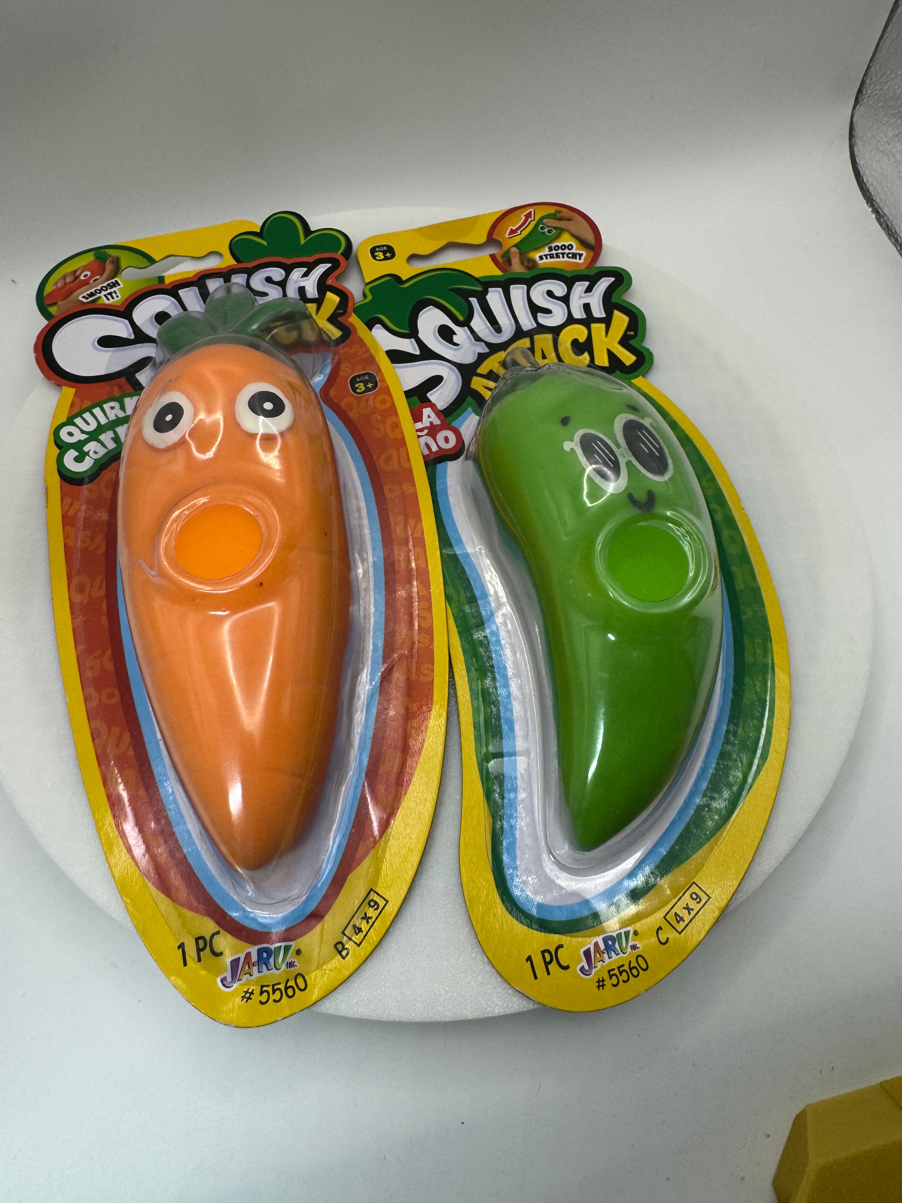 Hand Contracture squishy carrot toy