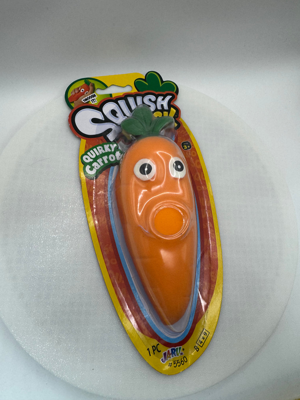 Hand Contracture squishy carrot toy