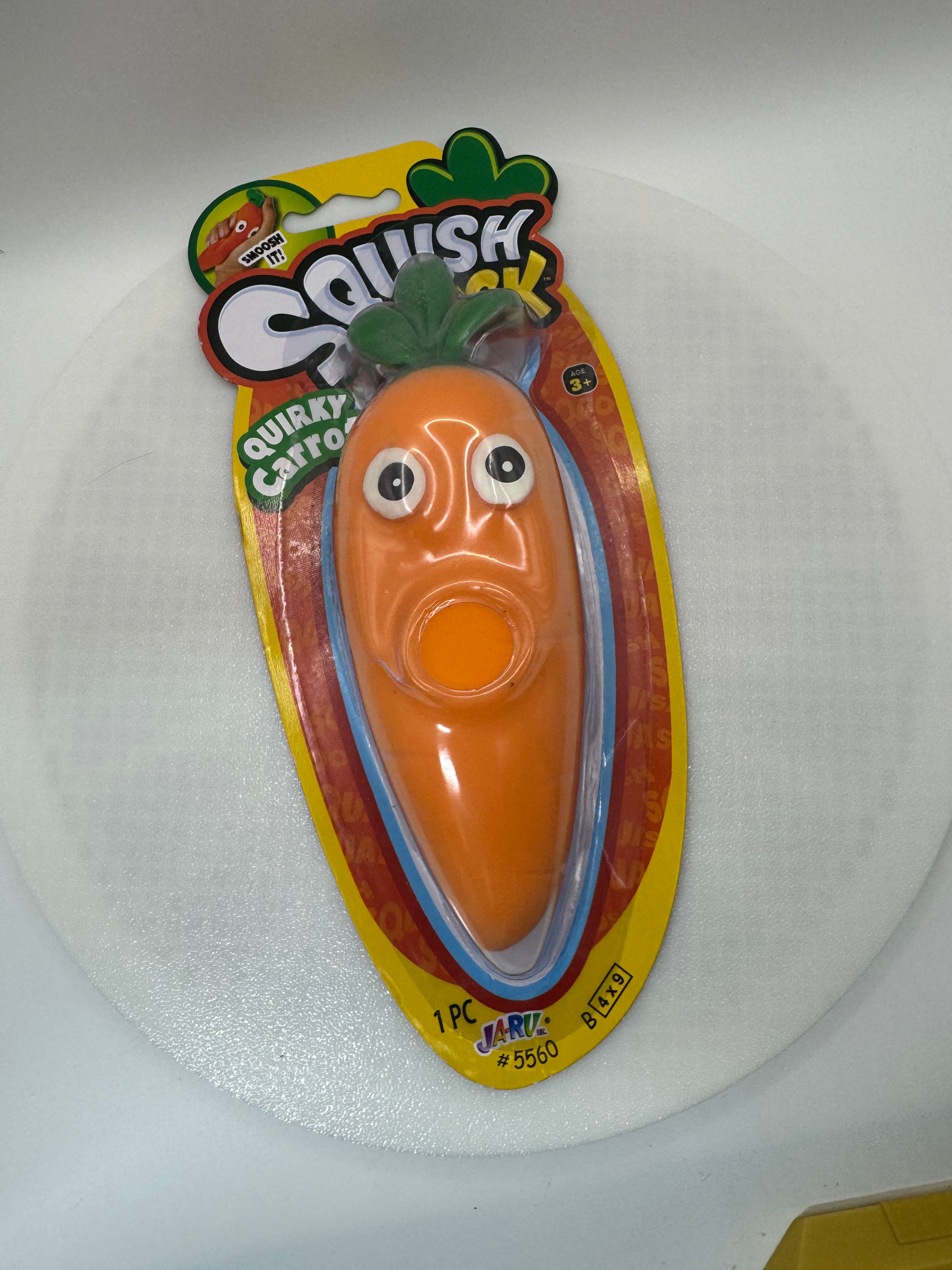 Hand Contracture squishy carrot toy