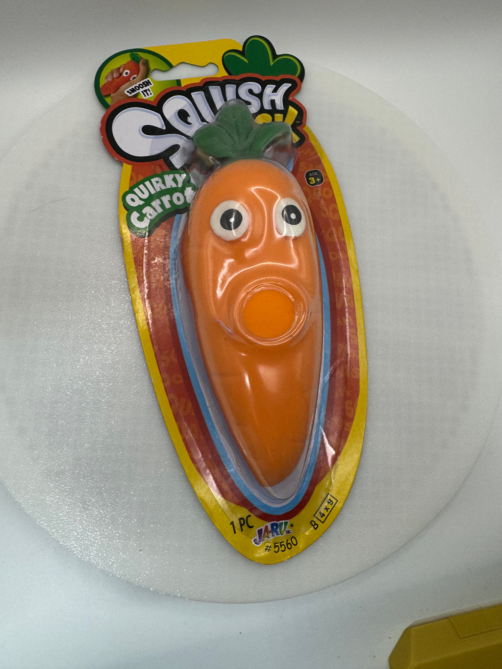 Hand Contracture squishy carrot toy