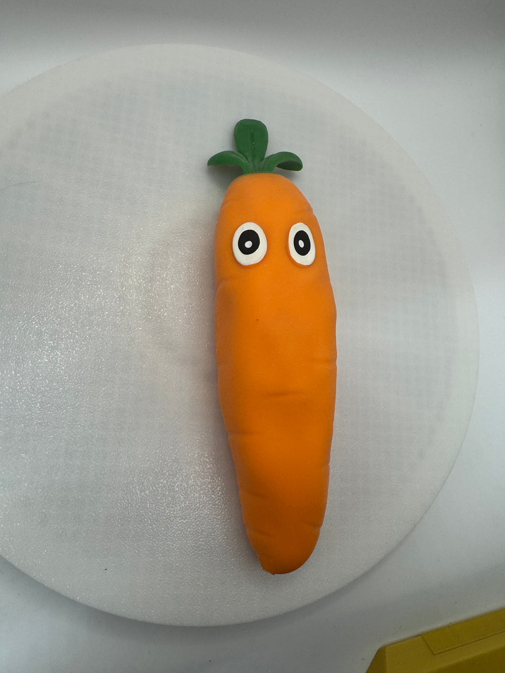 Hand Contracture squishy carrot toy