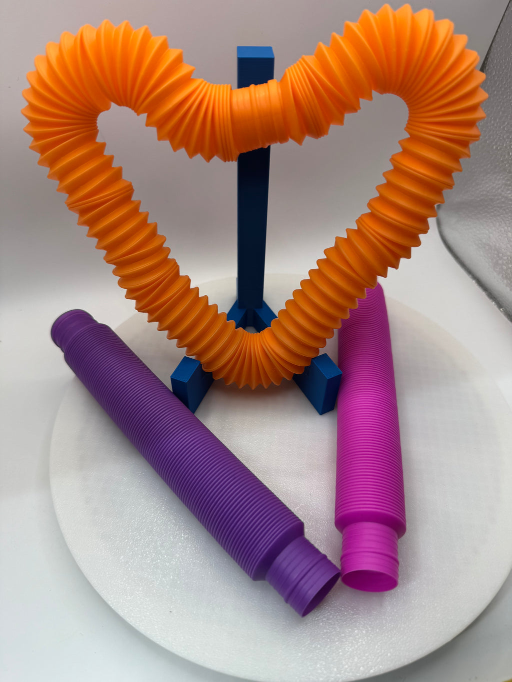 Pop and play tubes sensory toy 3 piece set