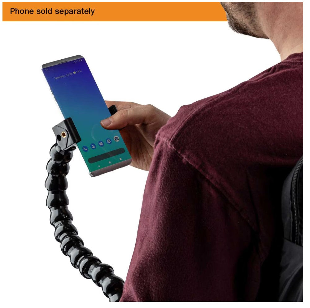 Phone Holder w/Spring Clamp 24 inch Arm